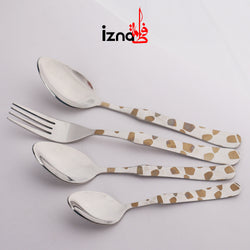 Izna Fatima 29 Pcs Stainless Steel Commando Series Cutlery Set 