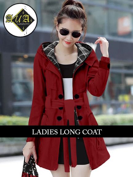 Ladies long coat