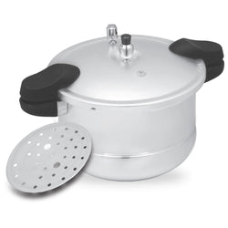 CHEF Best Aluminum Pressure Cooker & Steamer - 1205 - 9 Liter