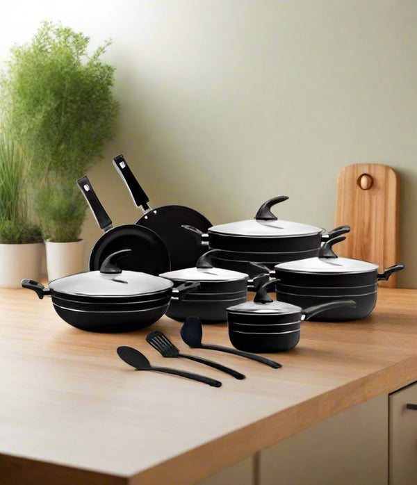 Premium Quality Nonstick Gift Set Kitchen Complete Cooking Set Izna's Collection