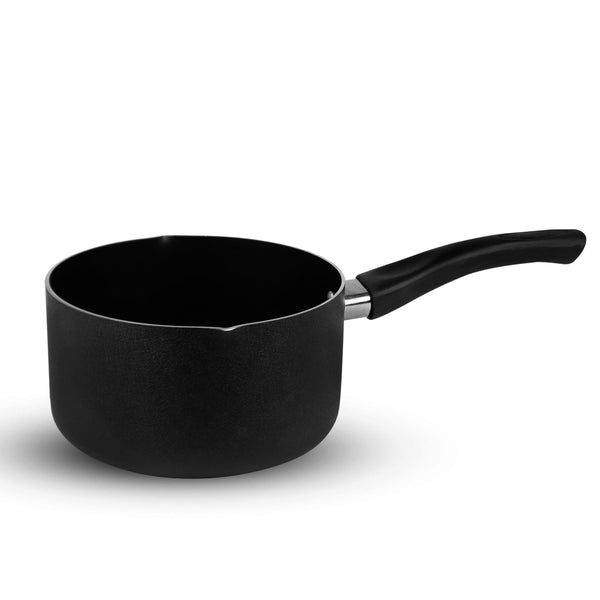 CHEF Non-Stick Milk Pan - Black-Chef Cookware - milk boiler /  tea maker