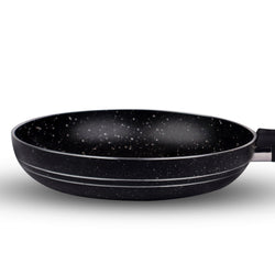 chef best quality non stick cooking pan \ marble coating 4mm frying pan with strong grip handle - chef cookware