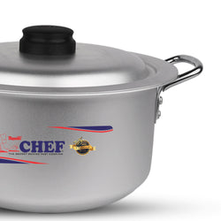 majestic chef best quality aluminum cooking pot set - best kitchenware brand in Pakistan