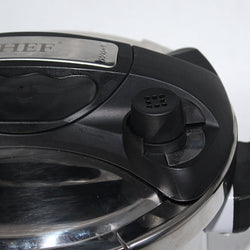 CHEF Best Imported Stainless Steel Pressure Cooker - CLIP-ON - 6 Liter