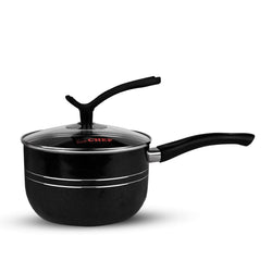 non stick sauce pan with glass lid and stylish knob at best price in pakistan - big sale of the year