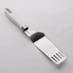 Chef Best Quality Stainless Steel Pizza Lifter And Cutter with White Handle