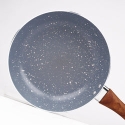 Chef Granito Series 3 Layer Marble Coating Nonstick Fry Pan 22 CM -GREY