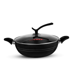 best quality nonstick cooking pot set at best price in Pakistan-majestic chef cookware