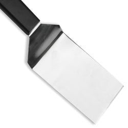 Chef Best Quality Stainless Steel  Restaurant Turner Smash Burger Flipper Spatula Grill Scraper - Medium