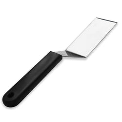 Chef Best Quality Stainless Steel  Restaurant Turner Smash Burger Flipper Spatula Grill Scraper - Small