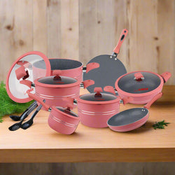 Chef best non stick cookware set - kitchen set price in pakistan - majesticchef.pk