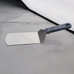 Stainless Steel Perfect burger Turner, Pancake Flipper, Spatula - Grey Handle