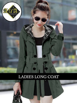 Ladies long coat