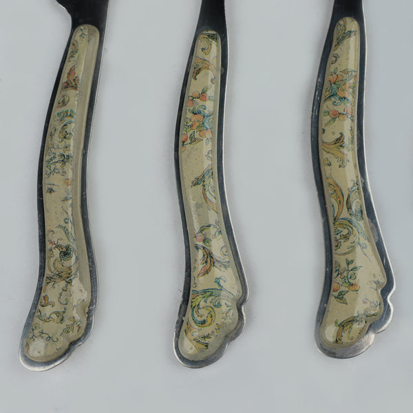 29 Pcs Cutlery Set With Stand - Multi Texture