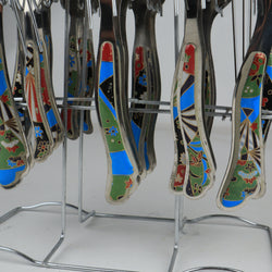 29 Pcs Cutlery Set With Stand - Multi Texture