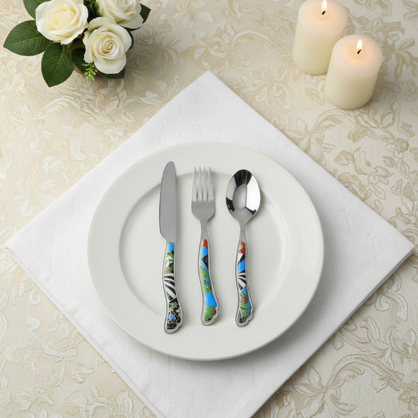29 Pcs Cutlery Set With Stand - Multi Texture
