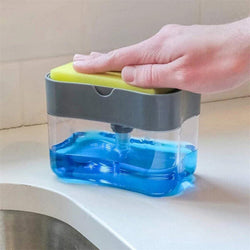 Chef Liquid Soap Pump Dispenser Pump Plastic For Dishwasher Sponge Holder