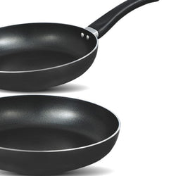 Chef Non Stick 2MM Combo Double Round Frypan 22 cm and 26cm