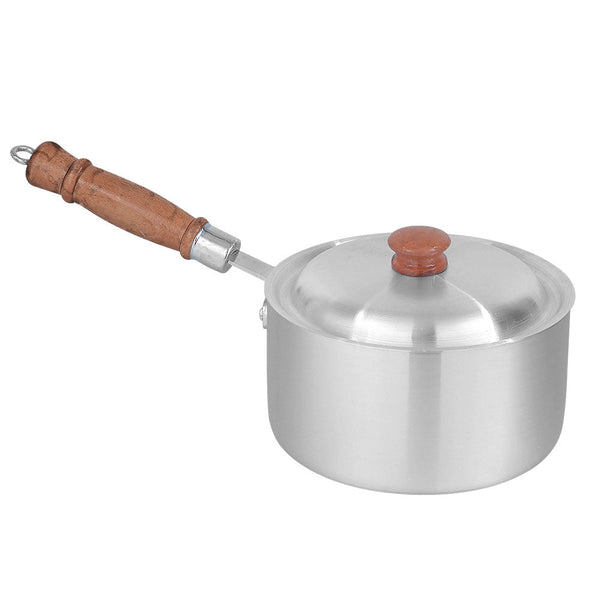 best silver sauce pan / milk pan tea maker / milk boiler at best price in pakistan - majestic chef cookware