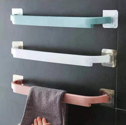 Chef 3 Pcs Towel Rack Hanging Rag Pole Bathroom Slipper Hanger Kitchen Storage Shelf Wall Mounted Clothes Coat Bar