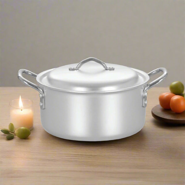 Chef Best Quality Cooking Pot / Casserole 18 cm - best aluminum cookware brand in pakistan