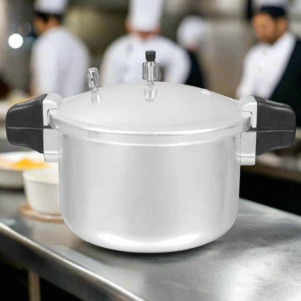 Chef best quality aluminum pressure cooker at best price in pakistan - commercial use pressure cooker large in size