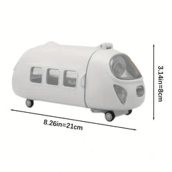 Train shape bottle